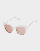 Betseyjohnson Crisp Cat Eye Sunglasses White