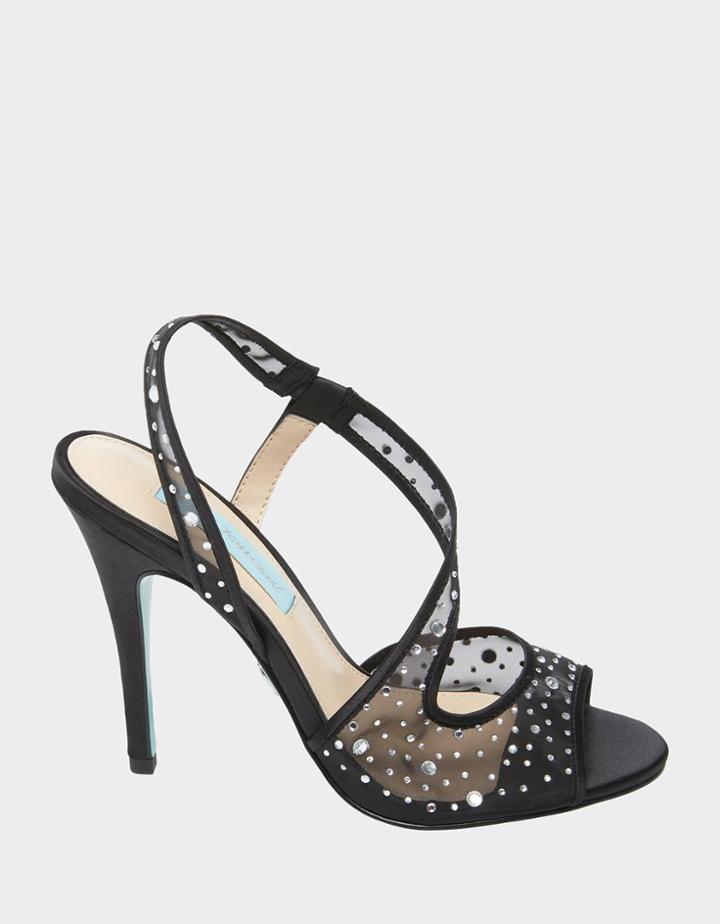 Betseyjohnson Sb-fey Black Satin