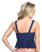 Steve Madden Carousel Midkini Top Denim