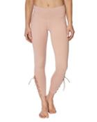 Steve Madden Lace Up Legging Blush