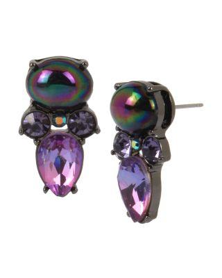 Steve Madden Shake It Off Stud Earrings Multi
