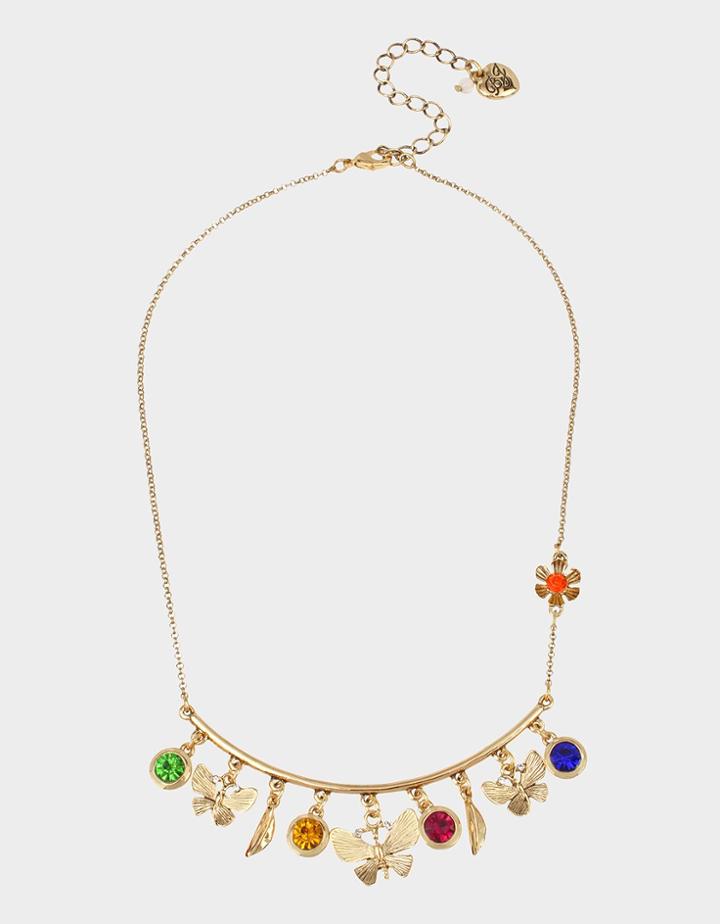 Betseyjohnson Betseys Daydream Charmy Necklace Multi