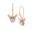 Betseyjohnson Little Angels Hook Earrings Pink