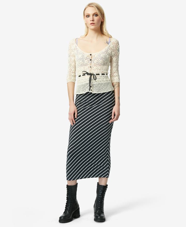 Betseyjohnson Bj Vintage Sweet Confection Cardigan Black