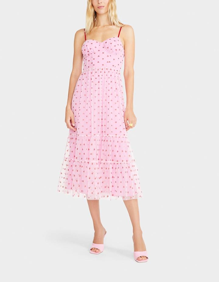Betseyjohnson Classically Betsey Dress Pink