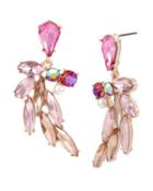 Steve Madden Statement Critters Flamingo Earrings Pink