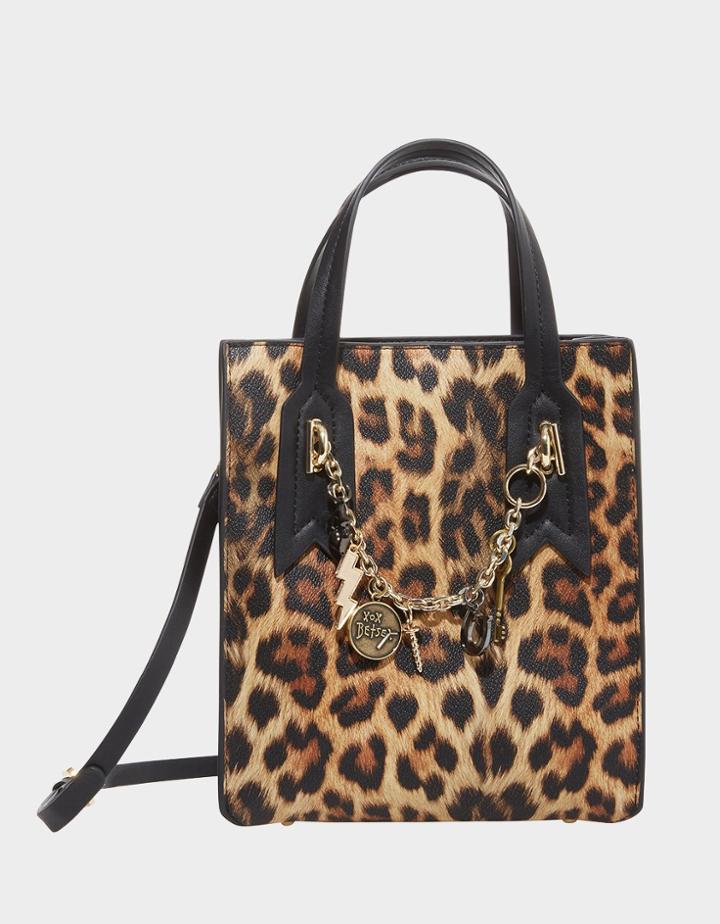 Betseyjohnson Charmed Again Small Shopper Leopard