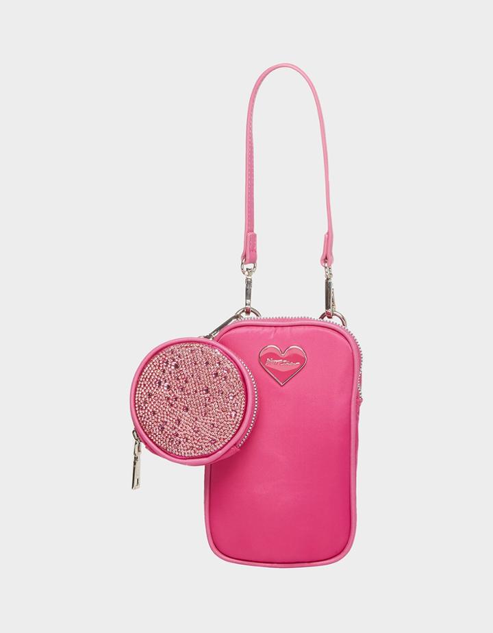 Betseyjohnson Upping The Game Crossbody Fuchsia