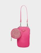 Betseyjohnson Upping The Game Crossbody Fuchsia