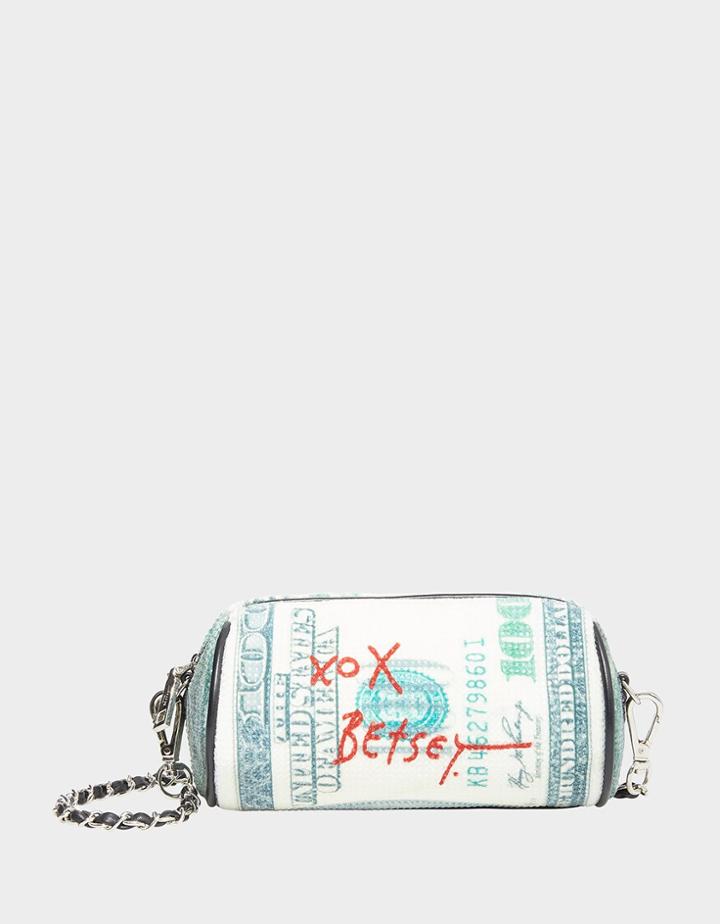 Betseyjohnson Holla For A Dolla Crossbody Green Multi