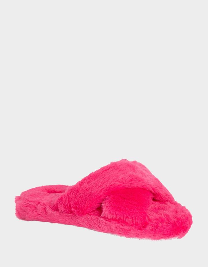 Betseyjohnson Cross My Hart Pink Slippers Pink