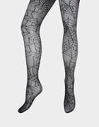Betseyjohnson Stuck In A Web Tights Black