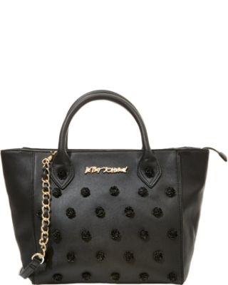Steve Madden Smell The Roses Tote Fuchsia