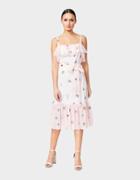 Betseyjohnson Frilly Bugs Dress Cream Multi