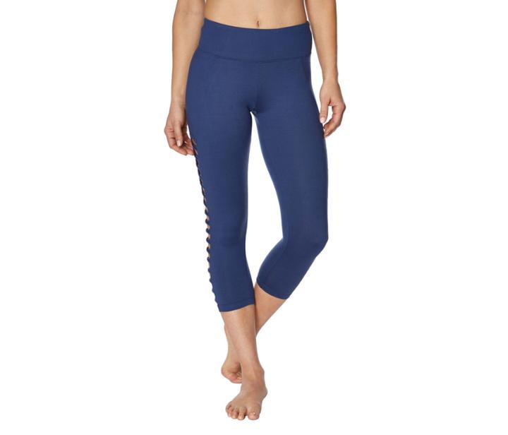 Betseyjohnson Mini-x Banded Crop Legging Indigo
