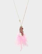 Betseyjohnson Welcome To The Jungle Parrot Pendant Pink