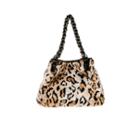 Betseyjohnson Faux Fuh Tote Leopard