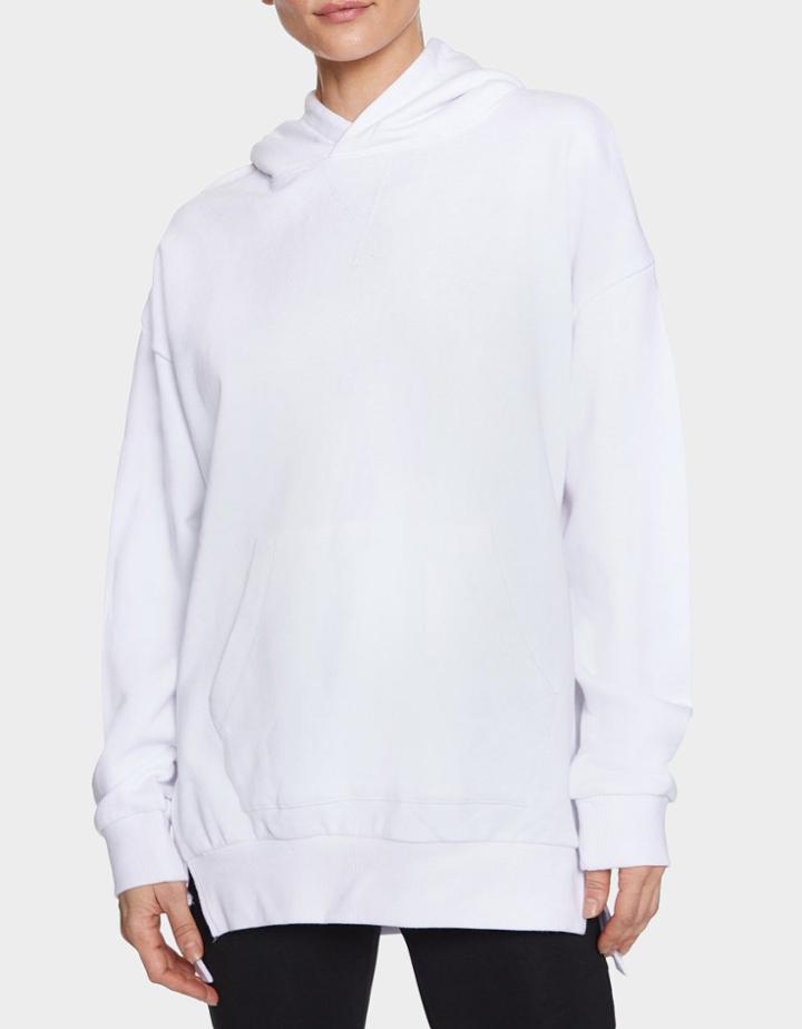 Betseyjohnson Oversized Boyfriend Hoodie White