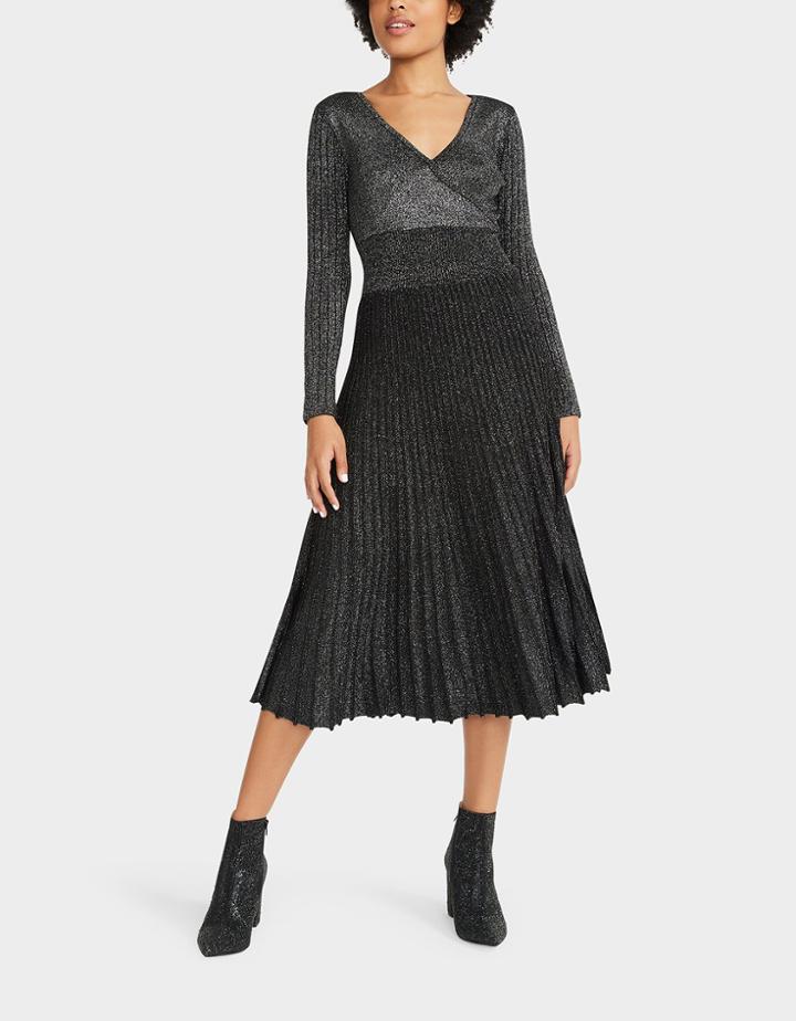 Betseyjohnson Bring It Up Midi Dress Black