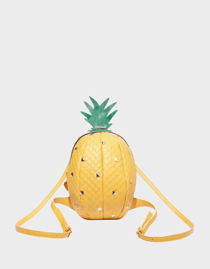 Betseyjohnson Pineapple Of My Eye Backpack Yellow
