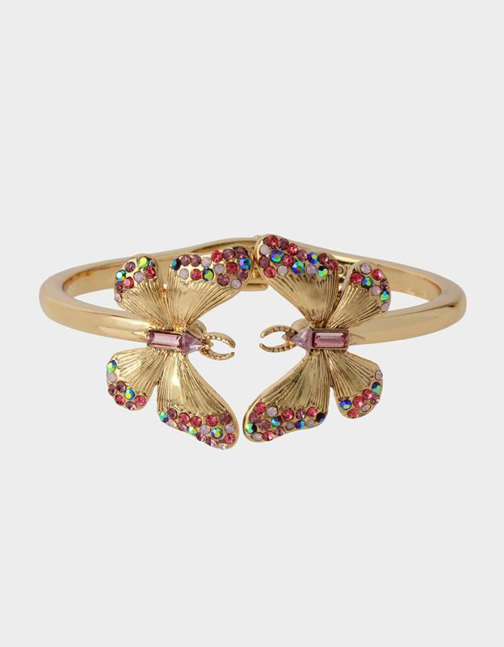 Betseyjohnson Spring In The Air Hinge Bangle Purple
