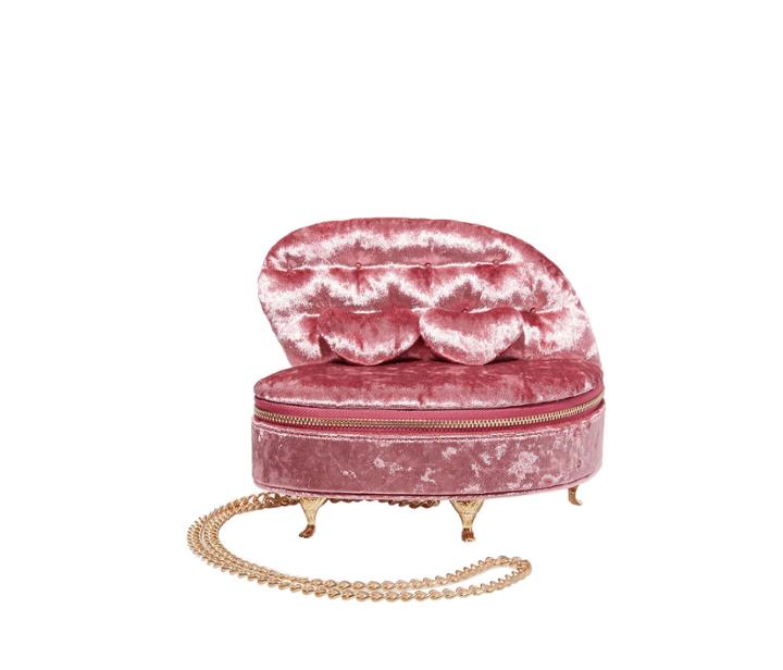 Betseyjohnson Kitsch Sofa So Good Crossbody Pink