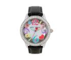 Betseyjohnson Fun Time Clear Face Black Watch Black