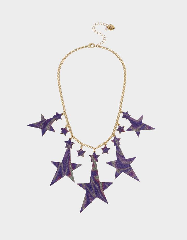 Betseyjohnson Celestial Drama Necklace Blue