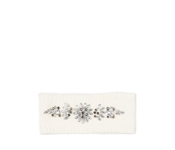 Betseyjohnson Royal Glow Headband Ivory