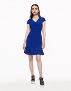 Betseyjohnson Ruffling It Up Dress Blue