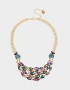 Betseyjohnson Festival Mermaid Fish Necklace Multi