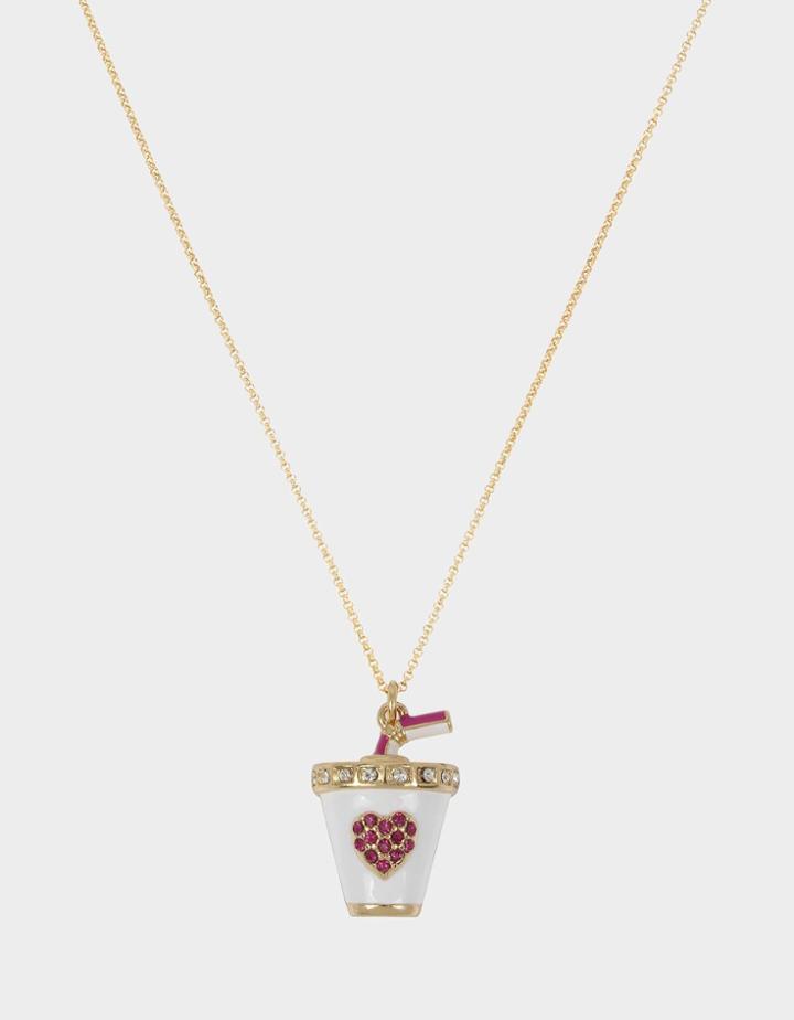 Betseyjohnson Snack Attack Soda Pendant Multi
