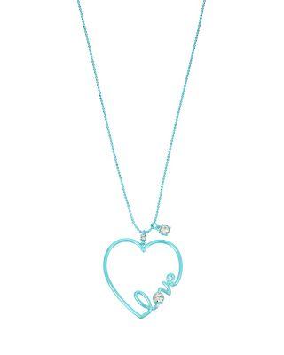 Steve Madden Harlem Shuffle Love Blue Pendant Blue