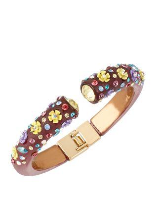 Steve Madden Spring Ahead Lucite Bangle Multi