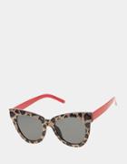 Betseyjohnson Party In The Front Sunglasses Leopard