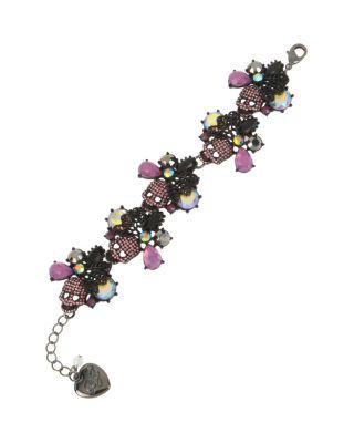 Steve Madden Betseys Dark Magic Flex Bracelet Purple
