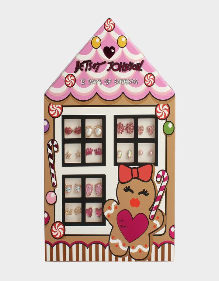 Betseyjohnson Gifty Betsey Earring Set Multi