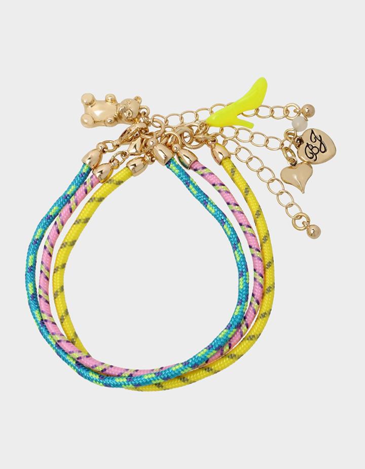 Betseyjohnson Nostalgic Pop Bracelet Set Multi