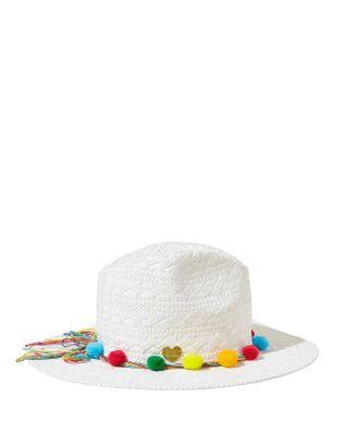 Steve Madden Beachin Betsey Wide Fedora Ivory