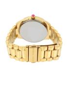 Steve Madden Heart Flowers Giftboxed Watch Gold