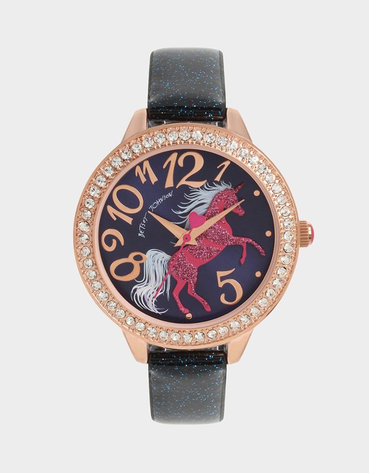 Betseyjohnson Universe Loving Unicorn Watch Multi