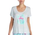 Betseyjohnson Tropical Vibes Graphic Tee Blue