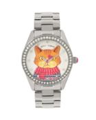 Steve Madden Ugly Sweater Contest Mad Cat Watch Multi
