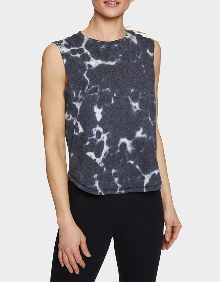 Betseyjohnson Tie Dye Muscle Tank Black