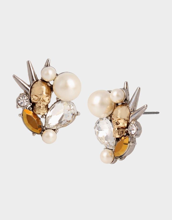 Betseyjohnson Celestial Punk Cluster Studs