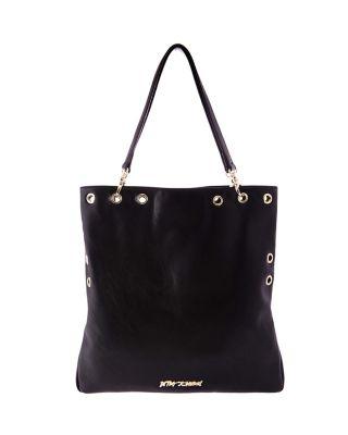 Steve Madden Bend It Like Betsey Folding Tote Black