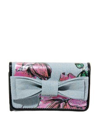 Steve Madden Bowriffic Wallet Denim Fab