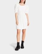Betseyjohnson Subtly Floral Tiered Dress White