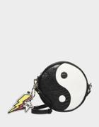 Betseyjohnson Yin And Yang Crossbody Black-white