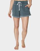 Betseyjohnson Distressed Roll Hem Short Military